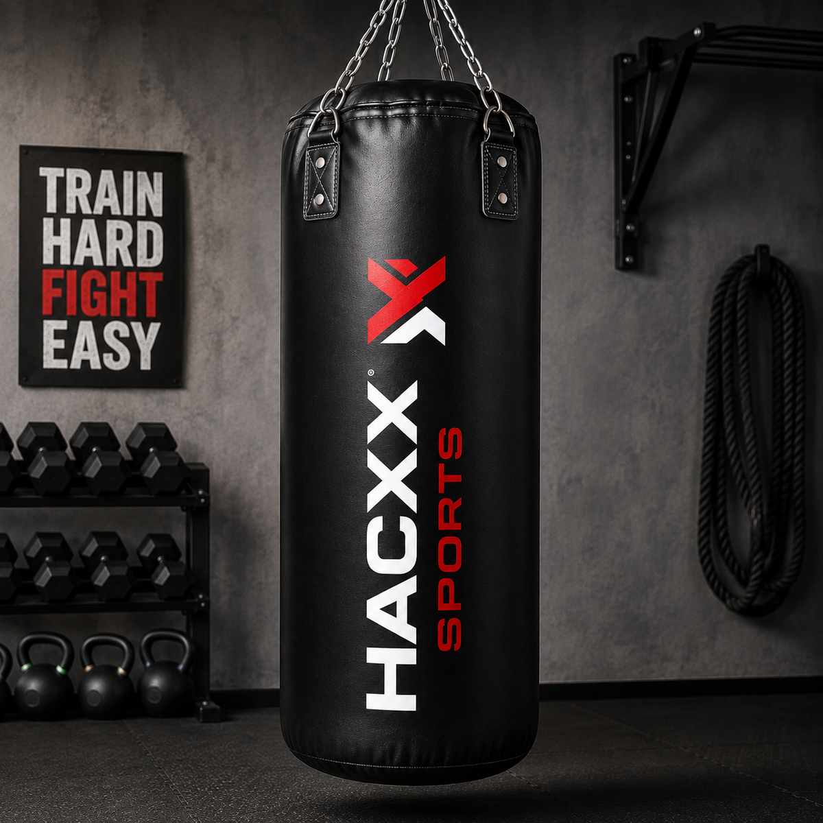 HACXX Sports Heavy Duty Boxing Punching Bag