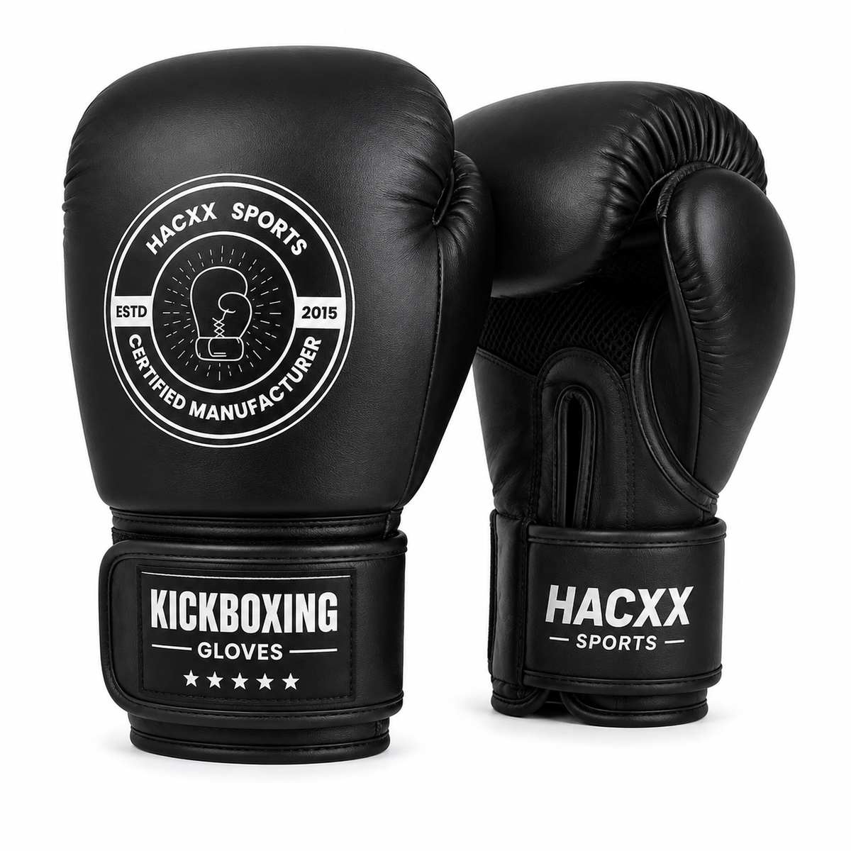 HACXX Sports Premium Kickboxing Gloves โ Heavy Duty Boxing, Muay Thai & MMA Training Gloves