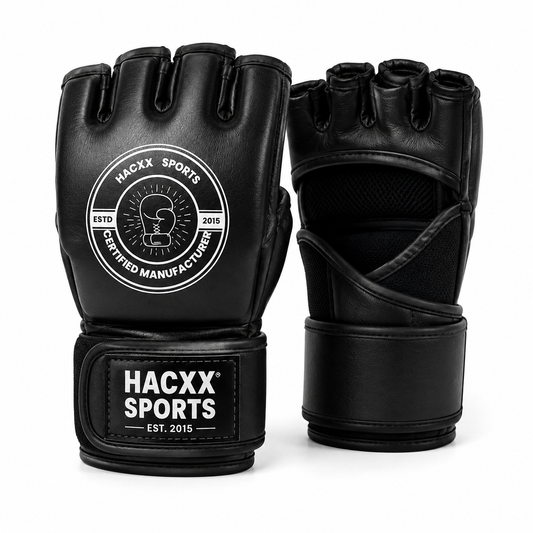 HACXX SPORTS Premium Grappling Gloves – Professional MMA, BJJ, Combat & Martial Arts Training Gloves